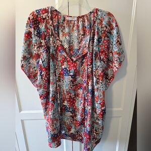 In'Voland Floral Women's Top Size 22W